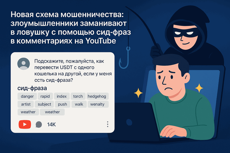 Есть такой вопрос: на моем кошельке хранится USDT и есть сид-фраза, подскажите, как перевести их в другой кошелек? Есть такой вопрос: на моем кошельке хранится USDT и есть сид-фраза, подскажите, как перевести их в другой кошелек?